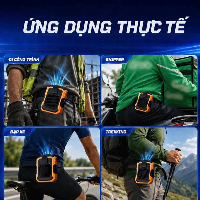 Ứng dụng trong hoạt động ngoài trời